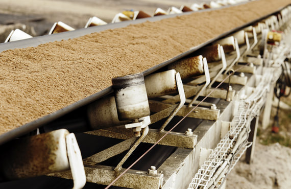 Accurate moisture measurement is key in mining production to avoid excess energy costs and ensure the final product meets specifications.