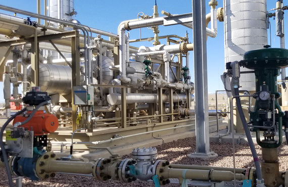 The discharge from a gas sweetening process requires further treatment to recover elemental sulphur from the gas processing plant.  The discharge from a gas sweetening process requires further treatment to recover elemental sulphur from the gas processing plant.