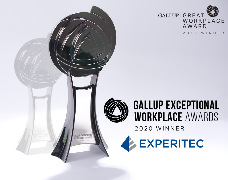 Experitec Named a 2020 Gallup Exceptional Workplace For A Second