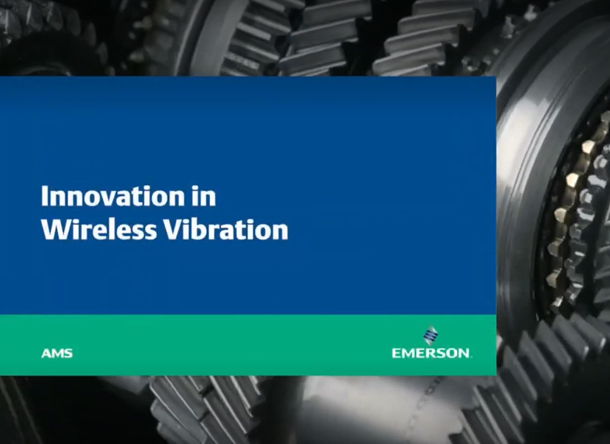 Innovation in Wireless Vibration